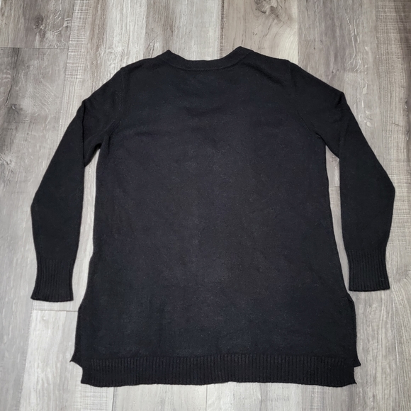 Anthropologie Black V-Neck Sweater - Picture 4 of 10